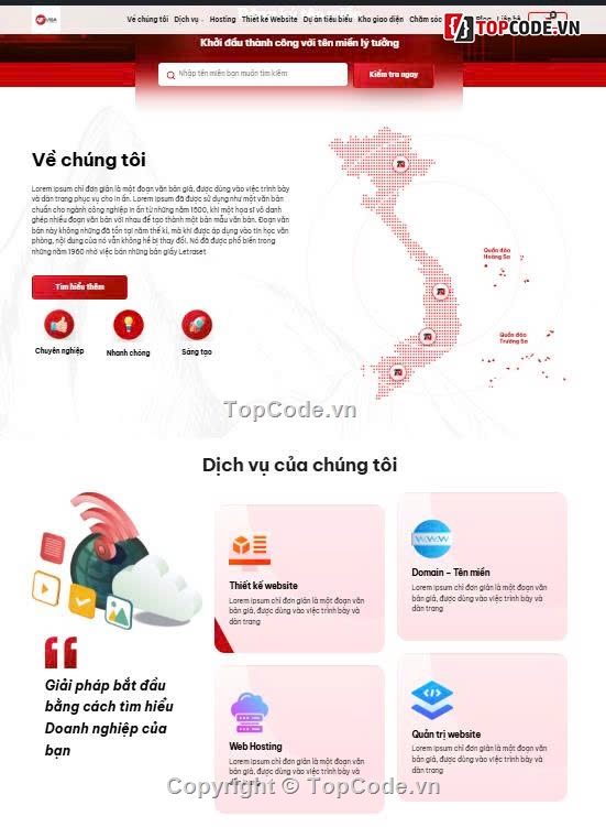 Website Hosting,website dịch vụ,hosting & domain,Sharecode Website Dịch Vụ Thiết kế Website-Hosting